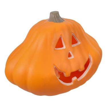 Imagem de DIYEAH Luz de Abóbora de Halloween: Lanterna Led Tipo Abóbora para Decoração de Mesa E Varanda para Festas de Halloween Em Ambientes E Externos