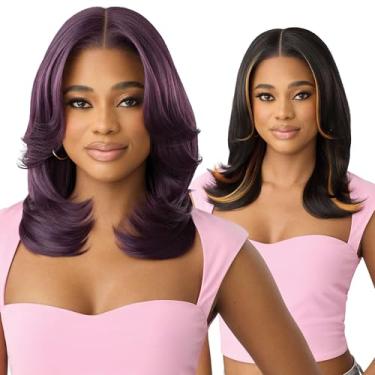 Imagem de Outre Lace Front Wig - Melted Hairline - MH 113 (JET BLACK 1)
