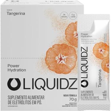 Imagem de LIQUIDZ - Eletrólitos Sem Açúcares - Sabor Tangerina - Kit 1 Caixa - 14 sachês