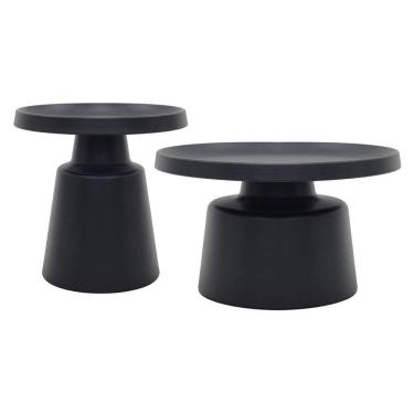 Imagem de Conjunto Mesas De Centro Redondas Com Estrutura Reforçada