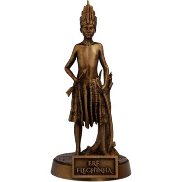 Imagem de Estátua Erê Flechinha Imagem Umbanda Candomblé (Cor Cobre Antigo)