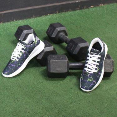 Imagem de Tênis de Treino Academia Feminino Drop Set Anti Derrapante Conforto So