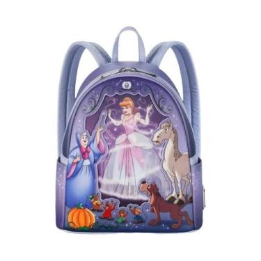 Imagem de Mochila Mini Plush Com Personagem De Desenho Animado Da Princesa Cinde