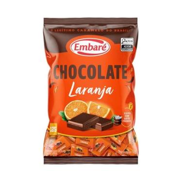 Imagem de Embaré Caramelos Chocolate Laranja - 1kg