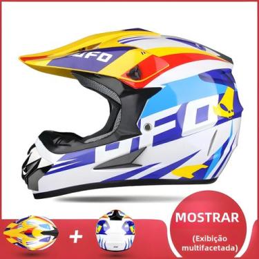 Imagem de Capacete de Motocross Feminino Adulto - Kask para Downhill, Off-Road e