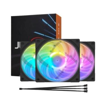 Imagem de Ventilador PWM Silencioso De 120mm 2500RPM De Alto Desempenho Com Rola