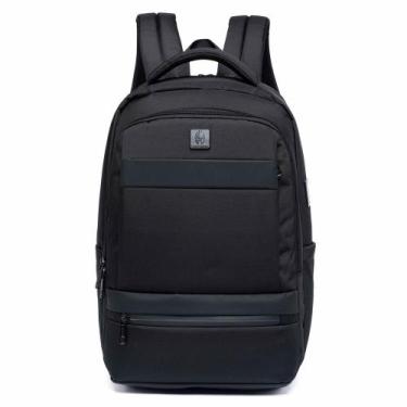 Imagem de Mochila Centurion Executiva Grande Reforçada, U, PRETO