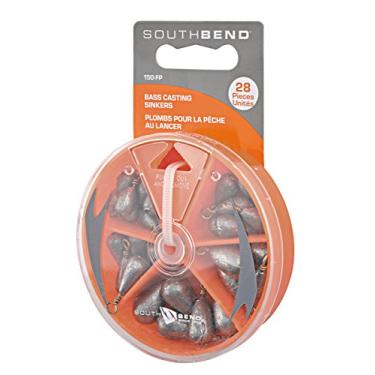 Imagem de SouthBend Bass Casting Sinker sortido (prata/sortidos)