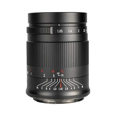 Imagem de 7artisans Lente de quadro completo de abertura grande f1.05 de 50 mm compatível com câmeras Nikon Z-Mount, foco manual para câmeras Z50 Z7 Z6