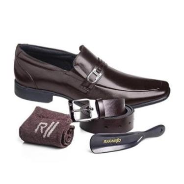Imagem de Sapato Social Masculino Rafarillo Kit 4x1 34051-Masculino
