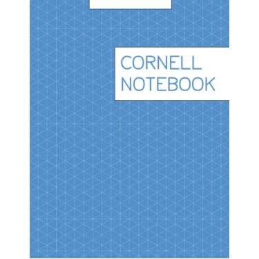 Imagem de Caderno Cornell | Diário de notas estilo Cornell: o caderno de anotações Cornell simples com página de guia para estudantes e professores | Composição pautada pela faculdade