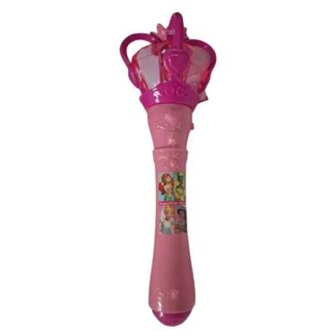 Imagem de Varinha Mágica com Luz Princesas Disney Infantil - Toyng
