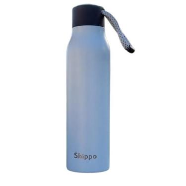 Imagem de Garrafa Térmica Inox 600ml - Branco - Shippo