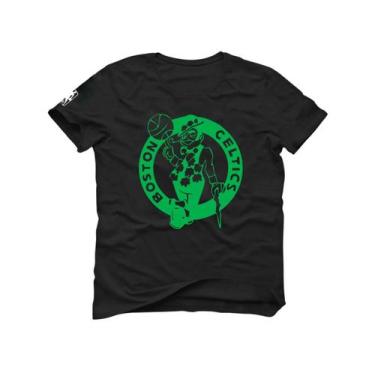 Imagem de Camiseta Basquete Boston Bill Russell Kyrie Irving Tatum - Loja White 