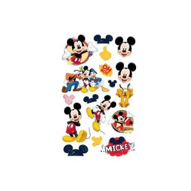 Imagem de Mini Personagem Decorativo 17 Unidades - Mickey Classico- Regina Festa