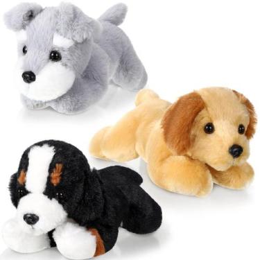 Imagem de Conjunto de Pelúcia Skylety para Cães - 3 Peças de 20cm para Crianças
