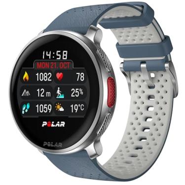 Imagem de Polar Vantage V3 Azul e Branco - Relógio esportivo com GPS, monitor de frequência cardíaca avançado e bateria duradoura, Smartwatch, mapas offline, relógio de corrida, relógio para triatlo