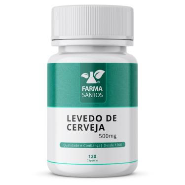 Imagem de Levedo De Cerveja 500Mg 120 Cápsulas