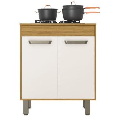 Imagem de Balcão de Cozinha Cooktop 70cm Emily Freijó/Off Acetinado Z44 - Mpozen
