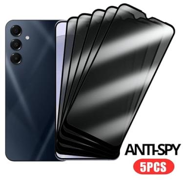 Imagem de Kit 5 Películas De Vidro 3D Privacidade Anti Spy Para Samsung Galaxy S24