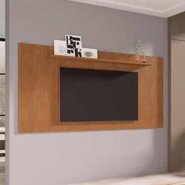 Imagem de Painel Para 65 Polegadas Siena Frisado 2,20 Baixo Cedro
