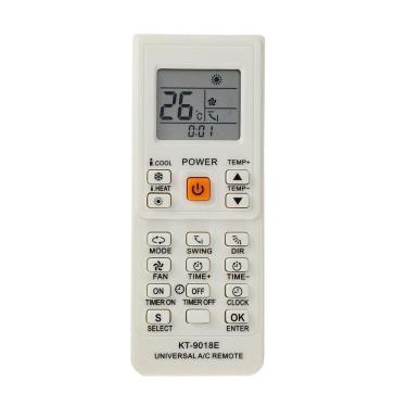 Imagem de Controle Remoto Universal para Ar Condicionado KT-9018E HIATSU 6000 em 1 KT-9018E