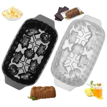 Imagem de Forma de Bolo, Forma de Pao, Bolo Floral Formas, Pão de Favo de Mel Formas, Retangular, Cinza Prateado