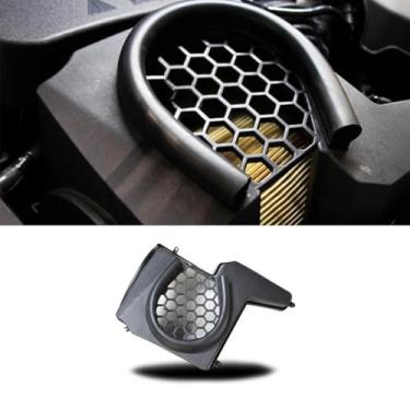 Imagem de Acessórios de filtro de admissão de ar para carro compatíveis com Focus 2009-2013 2012-2013 2015-2017 modificação da tampa do acabamento da saída de ar de escape