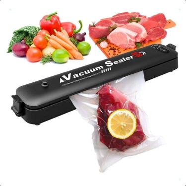 Imagem de Seladora A Vácuo Embalagem Alimentos Doméstica Bivolt