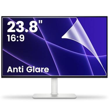 Imagem de F FORITO Pacote com 2 capas de tela para computador 60,5 cm 16:9 fosco antirreflexo, película antirreflexo para proteção ocular compatível com todos os monitores widescreen de 60,5 cm com proporção de