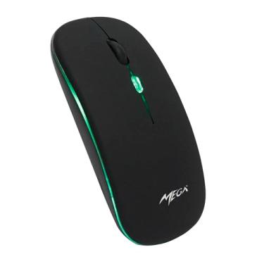Imagem de Mouse sem Fio Recarregável Mega M185 com Led DPI Ajustável