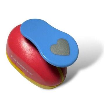 Imagem de Furador d Papel EVA Cartolina Scrapbook Laço Coração Estrela - BERTO I