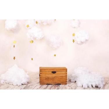 Imagem de Fundo Fotográfico Em Tecido Baú Nuvens  2,60 X 1,50 - Mix estilos