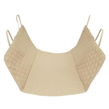 Imagem de Capa Protetora Pet Carro Cães Banco Traseiro Luxo Impermeável 150x120cm Proteção Total(Palha)