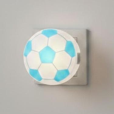 Imagem de Luminaria De Parede Sem Fio Bola De Futebol Copa Bivolt LED Branco fri