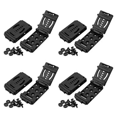 Imagem de YCYU Clipe de cinto de faca, coldre de bainha de lâmina para arma, ferramenta de acampamento ao ar livre com ferragens de montagem, clipe de cinto universal EDC bainha de acampamento DIY coldres de