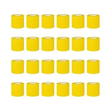 Imagem de Bandagem Autoadesiva Respirável, 24 Rolos De Fita Elástica Coesiva Par