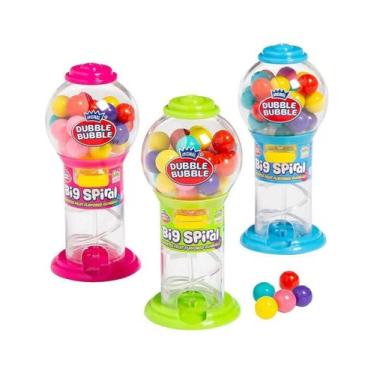 Imagem de Gumball Dispenser Big Spiral Chiclete Dubble Bubble Kids Mania 30g (Co