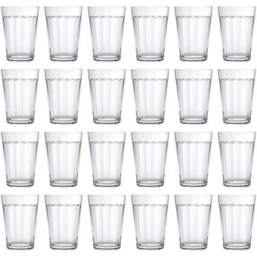 Imagem de Conjunto de 24 Copos Americano Lagoinha 190ml Nadir para Beber Café e 