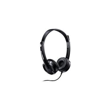 Imagem de Headset Rapoo H100, Áudio Estéreo, Microfone com Redução de Ruído, Conector P2, Preto - H100