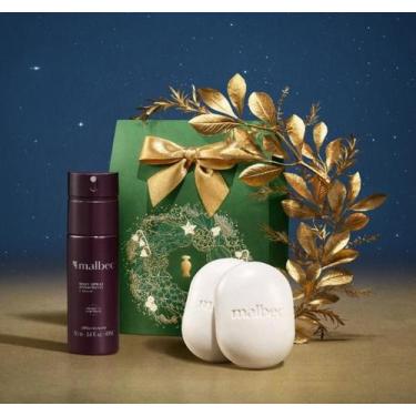 Imagem de Kit Presente Natal Malbec Cuidados (Body e 2 sabonetes) - Boticário