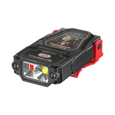 Imagem de Lanterna De Cabeça LED Recarregável Com Sensor, Mini, À Prova d'Água, 