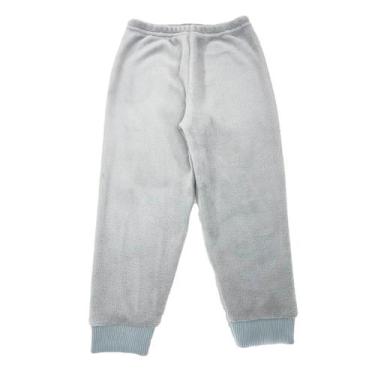 Imagem de Calça Fleece Avulsa Lisa Peluciada Infantil Bebê Quentinha - Fofotinho