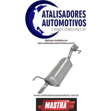 Imagem de Escapamento Traseiro PALIO 1.3 8V FIRE 2006 2007 2008 Original -Mastra