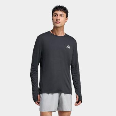 Imagem de Camiseta Adidas Manga Longa Essentials Masculina-Masculino