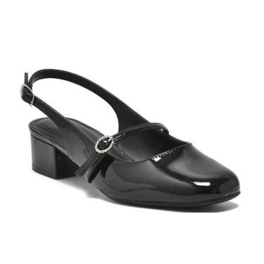 Imagem de Sapato Via Marte 070-002 Feminino, Preto, 38