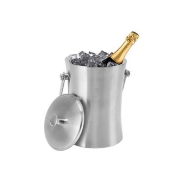 Imagem de Balde de Gelo com pegador Alaska 3 L - CAN.U.DO