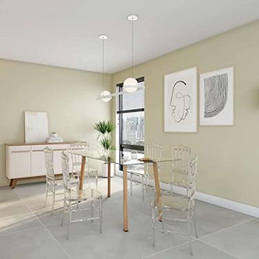 Imagem de Cadeira de Jantar Turmalina Cristal