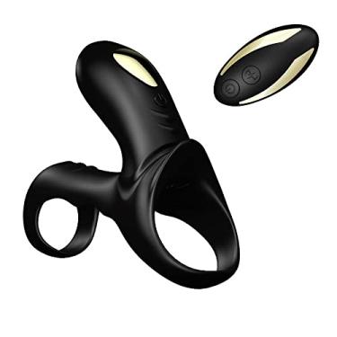 Imagem de Anel Companheiro com Estimulador de Clitóris Recarregável Com Controle