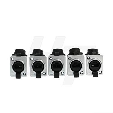 Imagem de HangTon impermeável RJ45, silver-black, 5pcs